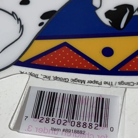 Lot of 3 Disney 101 Dalmatians Window Color Clings Decals Removable Decals - Picture 9 of 10